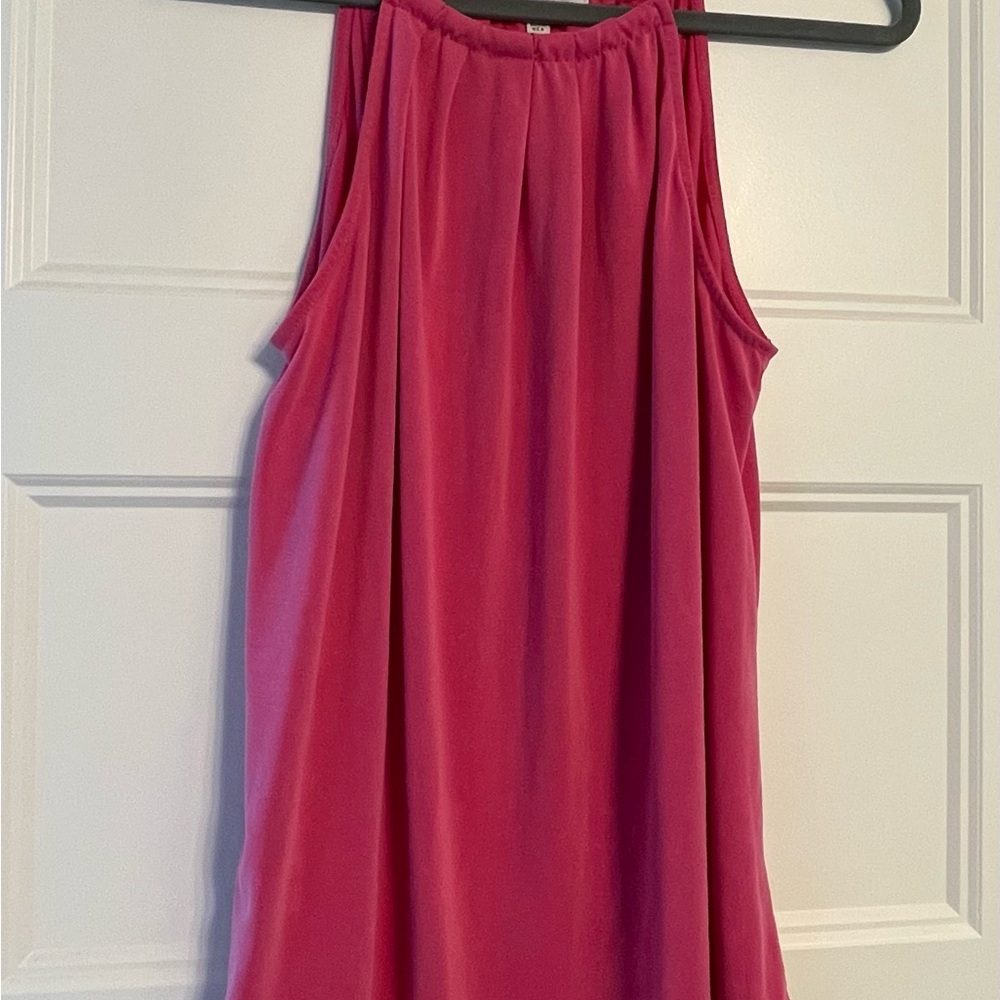 Elegant Pink Sleeveless Top